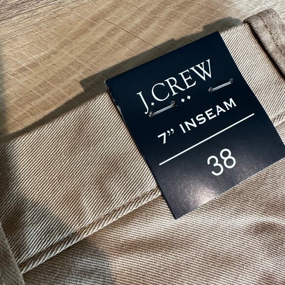 J. Crew Factory 7" Flex Chino Short British Khaki 38 - Picture 5 of 9